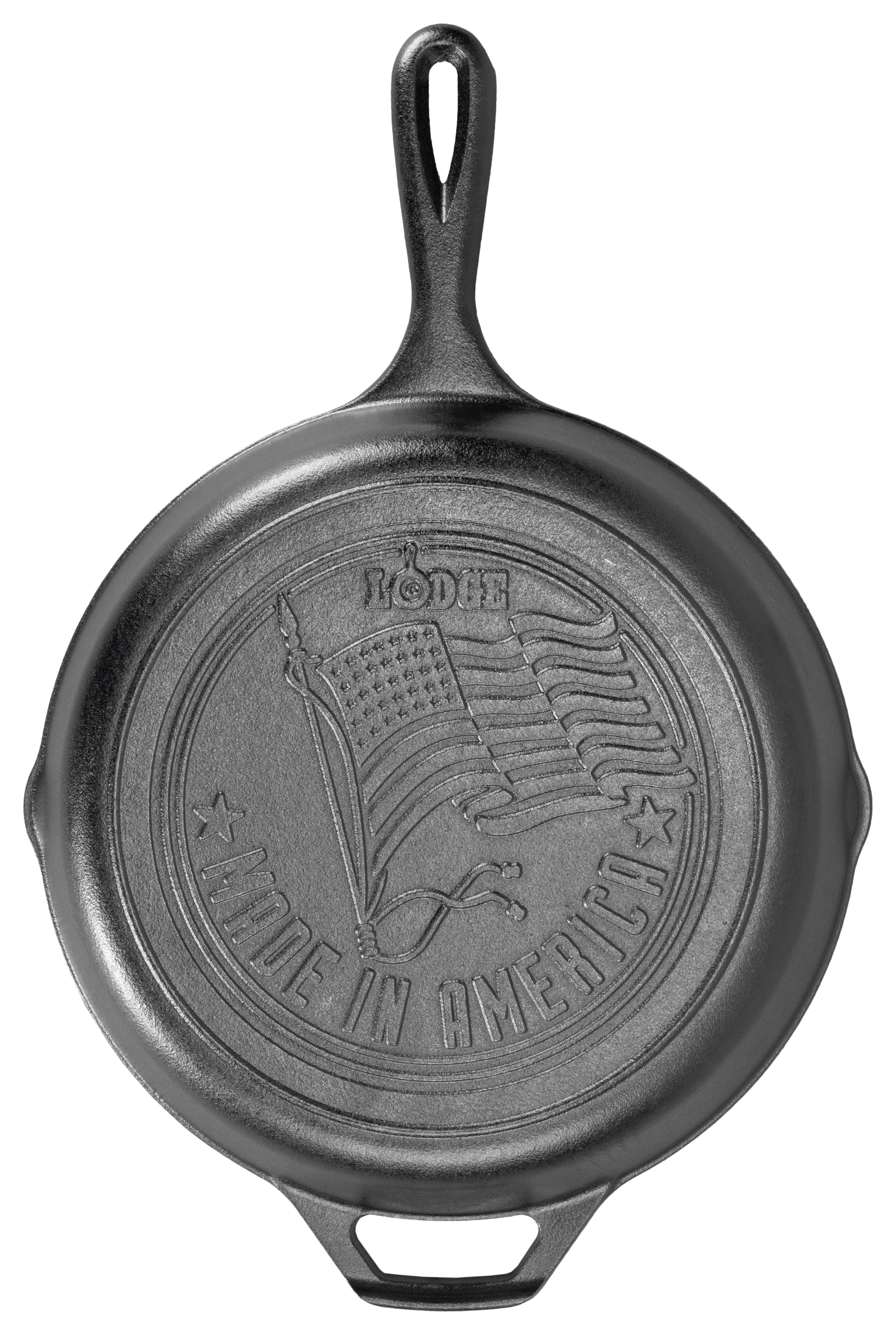 Lodge Cast Iron Skillet with American Flag Cabela's